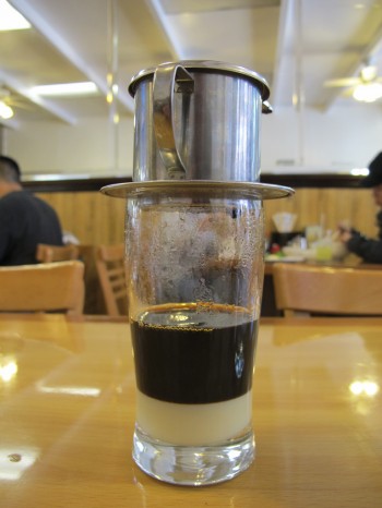 Vietnamese Coffee a-Making